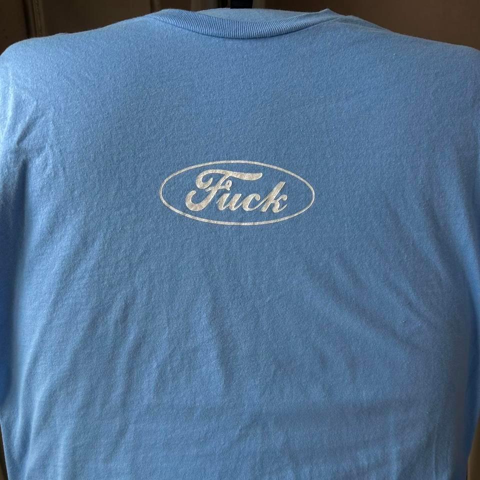 Blue Fuck Ford F 150 2