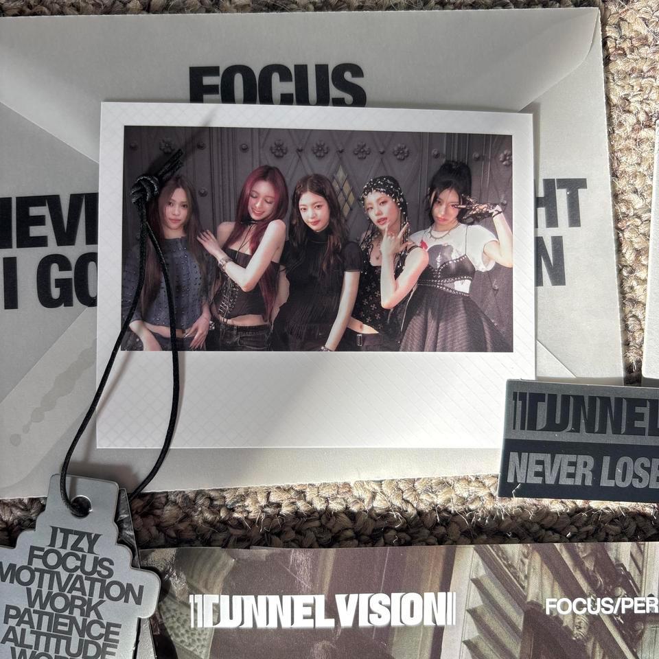 Itzy Tunnel Vision Album With B4d0 4