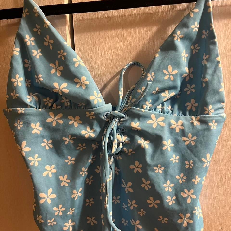 Pacsun Blue One Piece Swimsuit C3dd 4