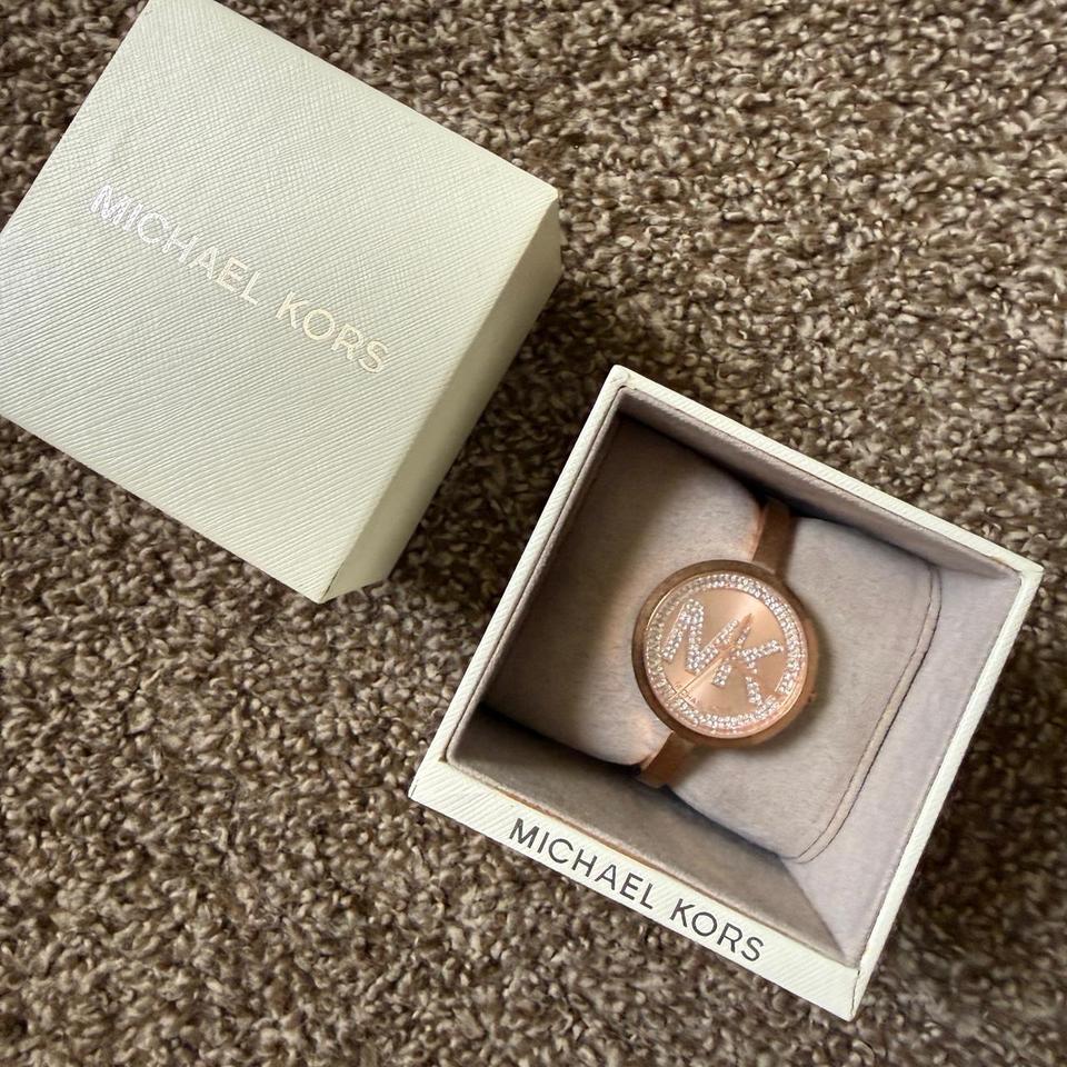 Michael Kors Rhinestone Rose Gold 4cd2