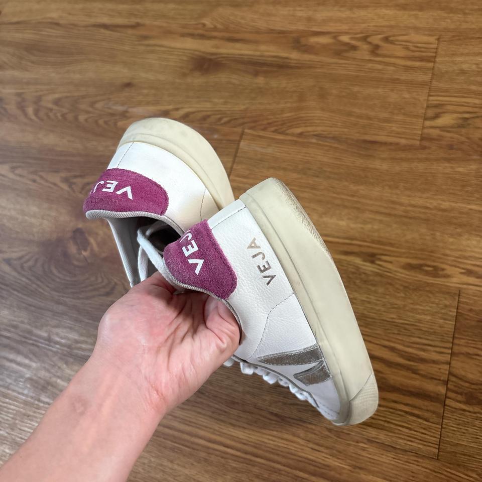 Veja Campo White Trainers With Ae8c 5
