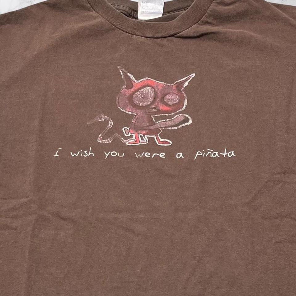 Brown Graphic Tee With I Fdf1 2