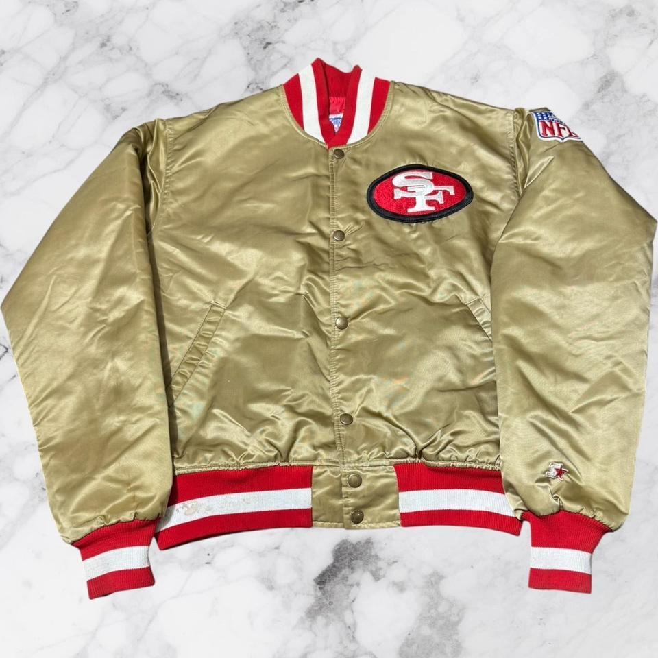 90s San Francisco 49ers Satin C7fd