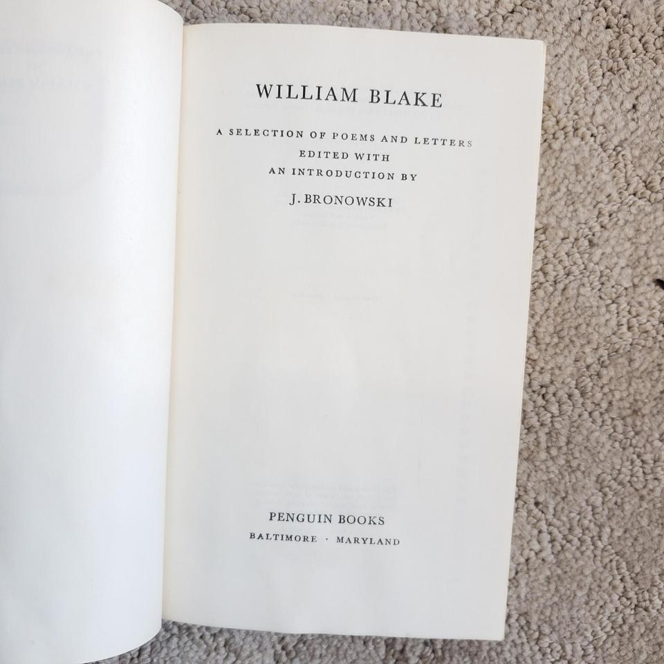 William Blake A Selection 6653 3