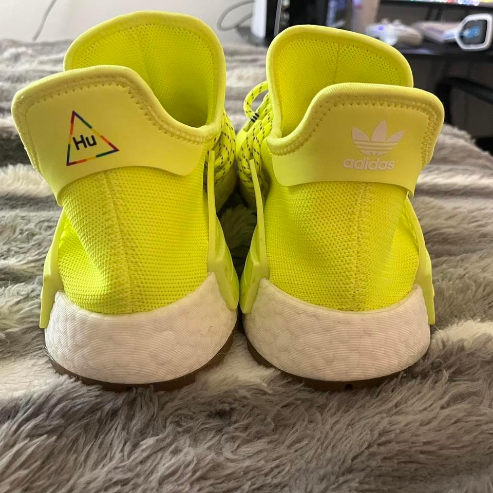 Adidas Pharrell Yellow Trainers Size 18e1 6