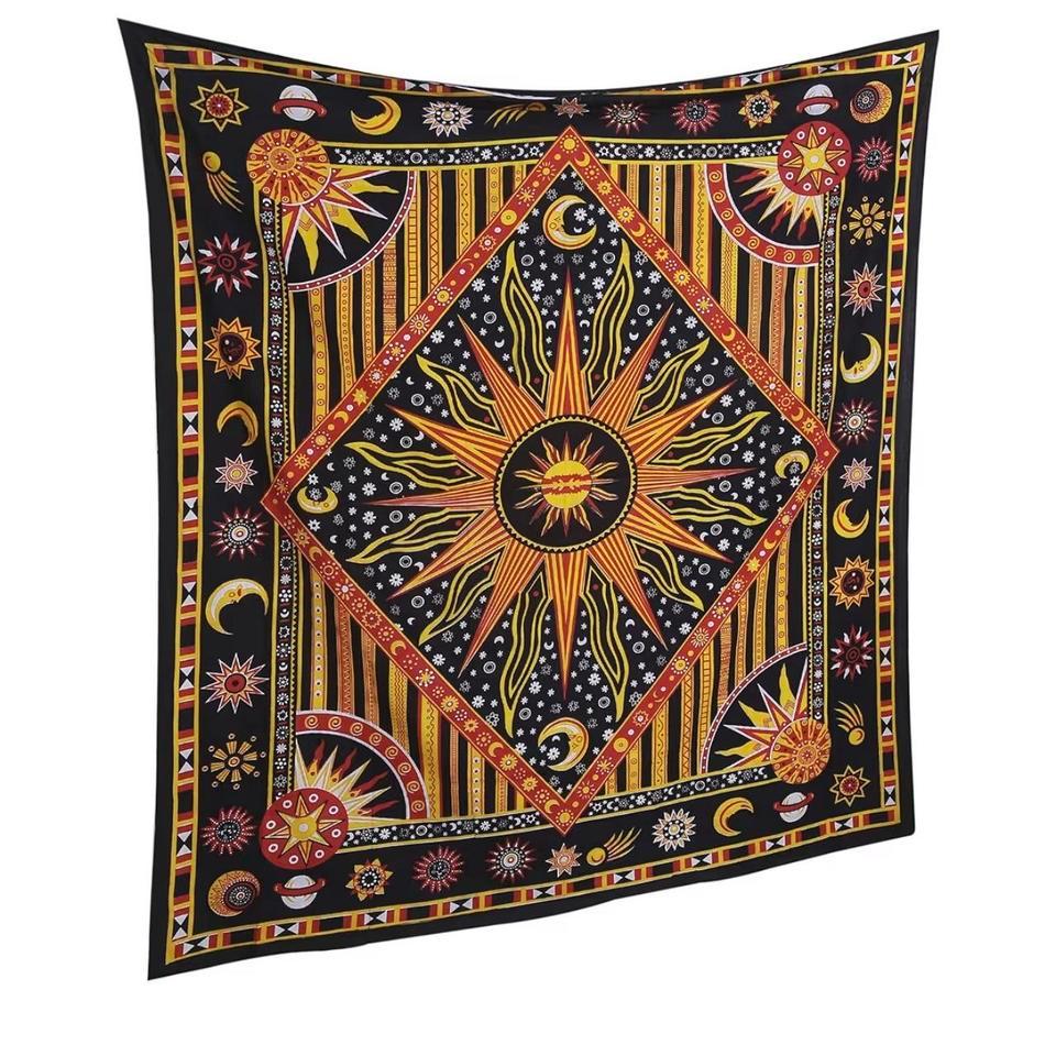 Large Hippie Tapestry 84inx54in 7ftx45ft 7b1c