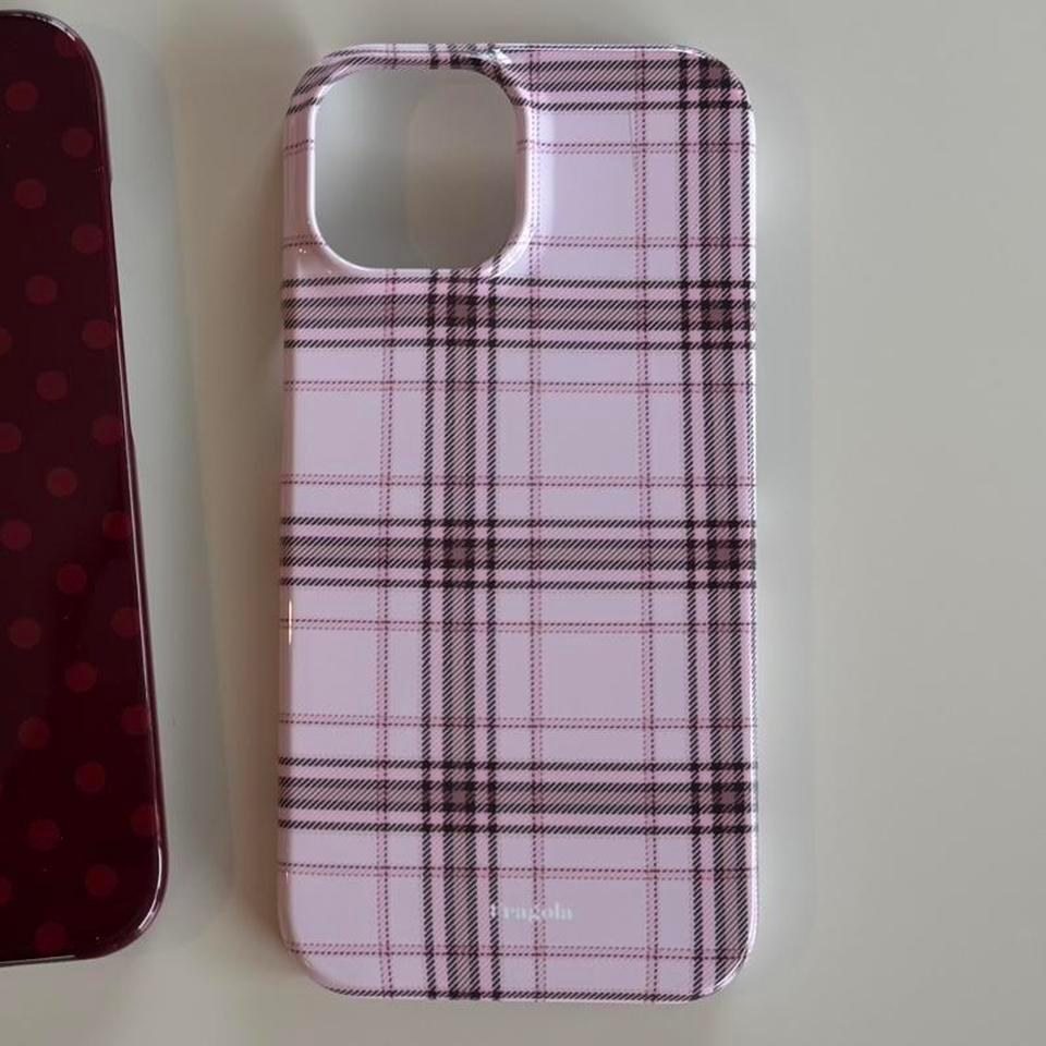 Fragola Sugar Cookie Pink Plaid 7232 3