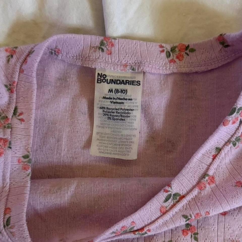 Lilac Floral Pj Set Pants 4eed 5