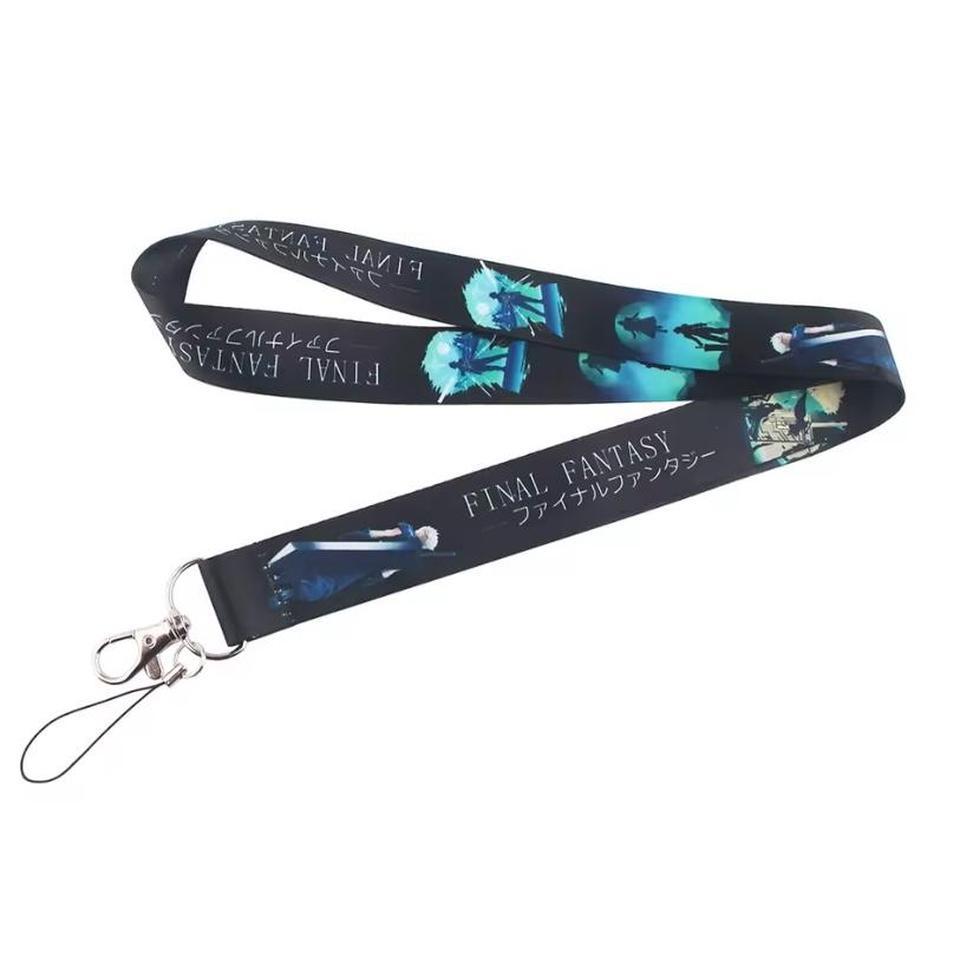 Final Fantasy Vii Lanyard Featuring 1be5 2