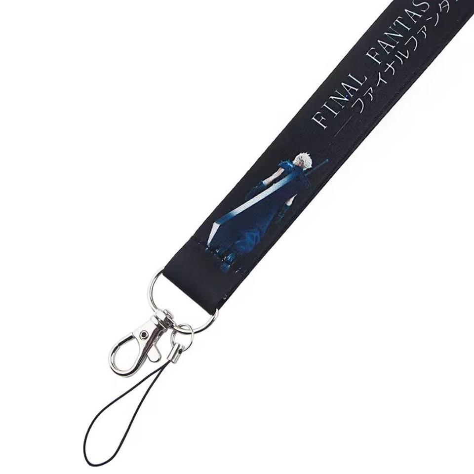 Final Fantasy Vii Lanyard Featuring 1be5 5