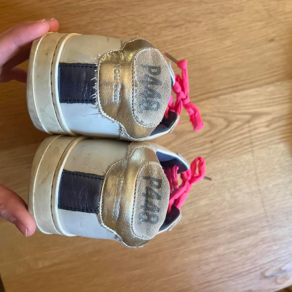 P448 White And Pink Sneakers 2b06 5