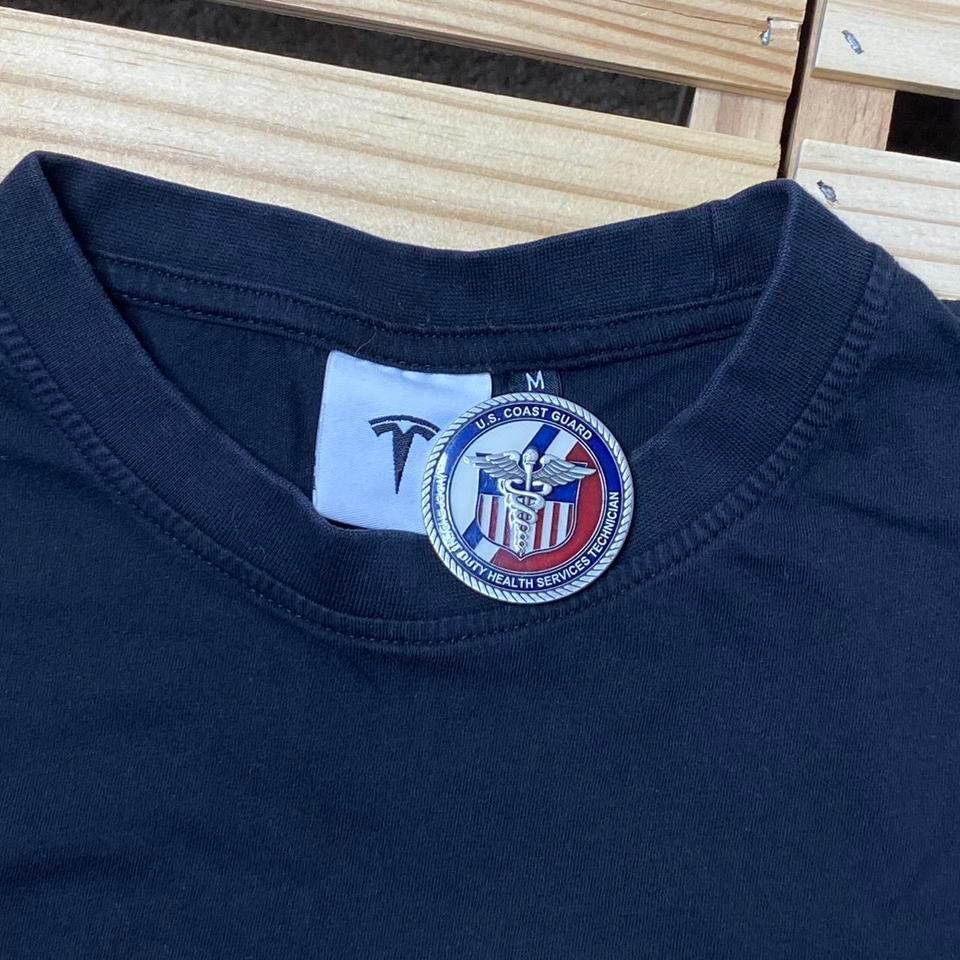 Tesla Black Short Sleeve Graphic 3