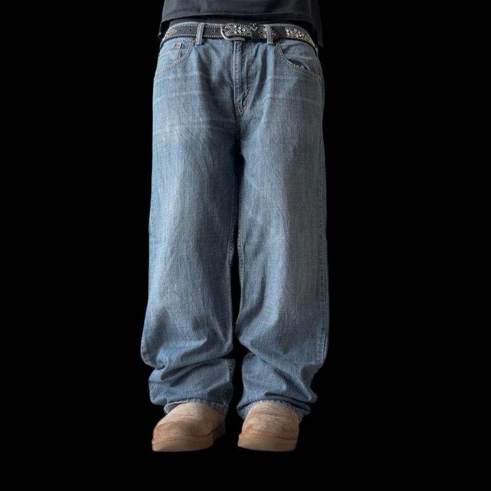 Y2k Loose Straight Baggy Levis D1e6 2