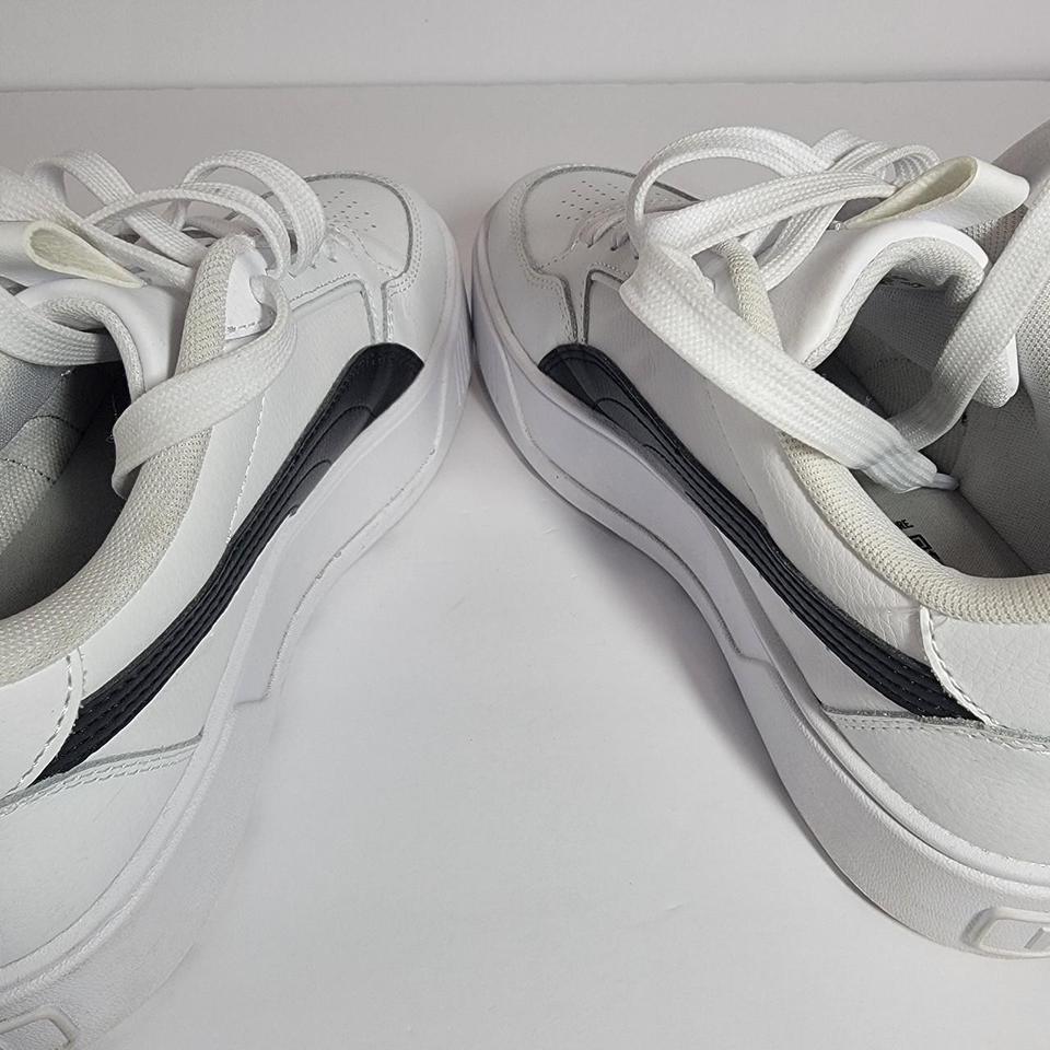 White Platform Sneakers Brand 18ab 8