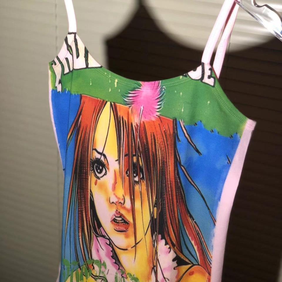 Original American 2d Girl Y2k 2