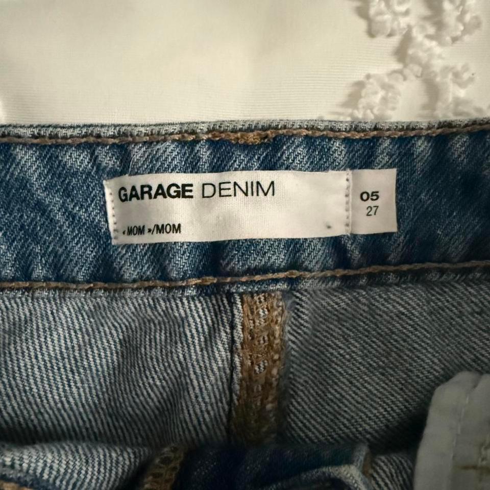 Garage Blue Mom Jeans With 3a7a 2