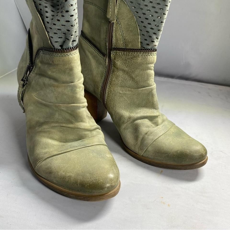Mjus Green Womens Ankle Boots 5