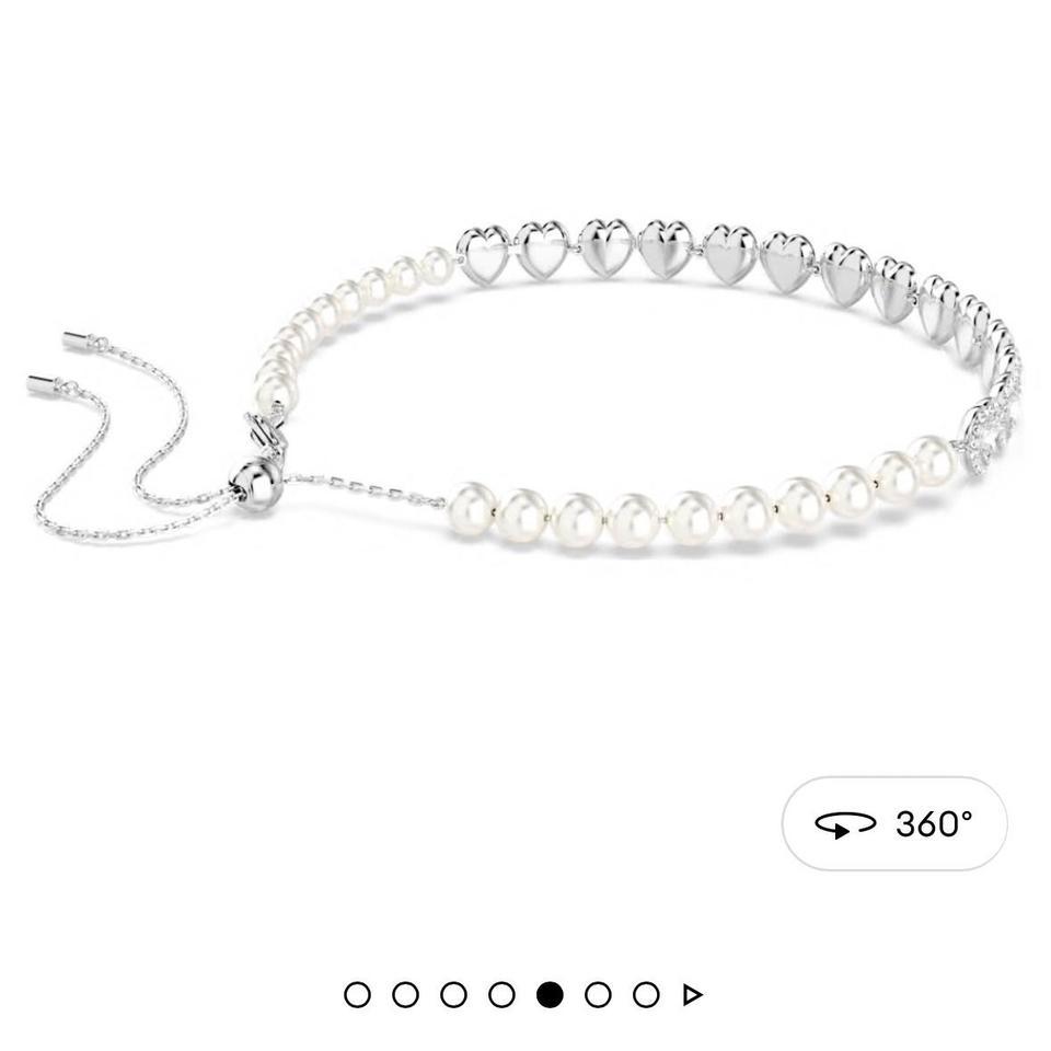 Ariana Grande Swarovski Pearl Necklace C305 4
