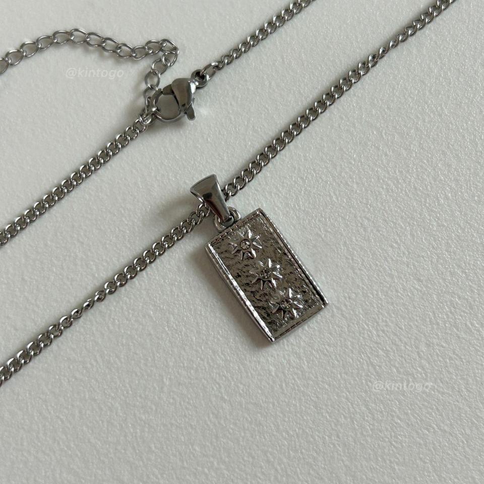Silver Evil Eye Pendant Necklace Cfc2 6