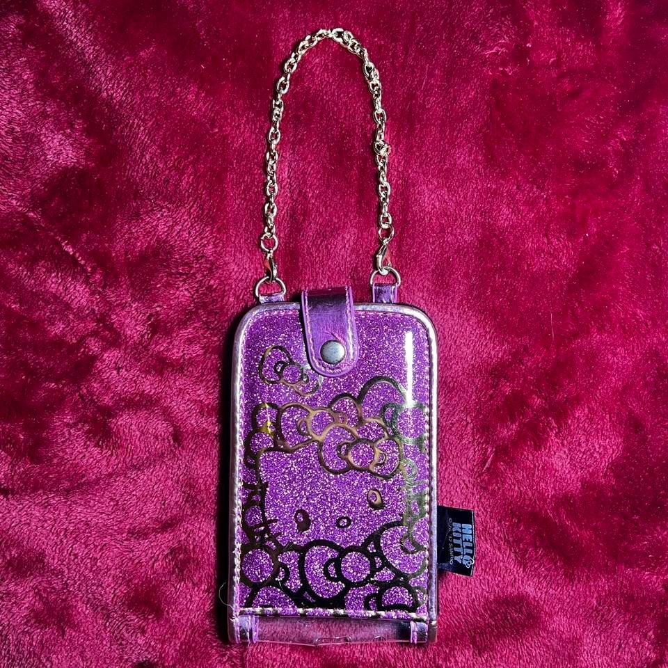 Hello Kitty Purple Glitter Phonecard Aaae