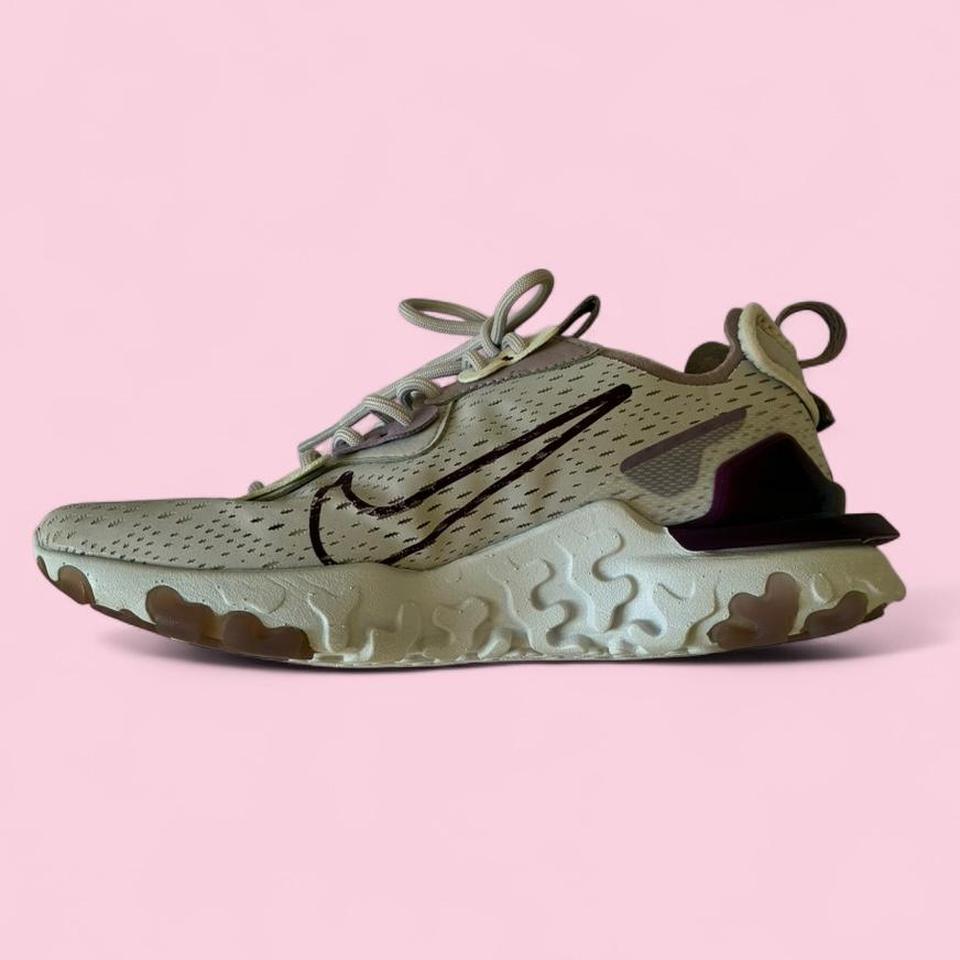 Purple And White Nike React A49a