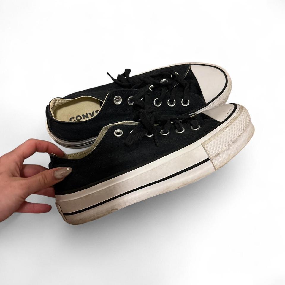 Black Converse All Star Platform 9f11 3