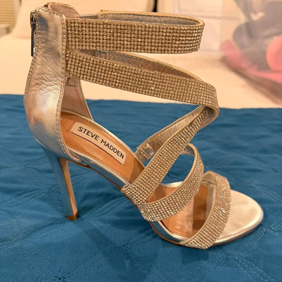 Steve Madden Gold Strappy Heels D8b0 2