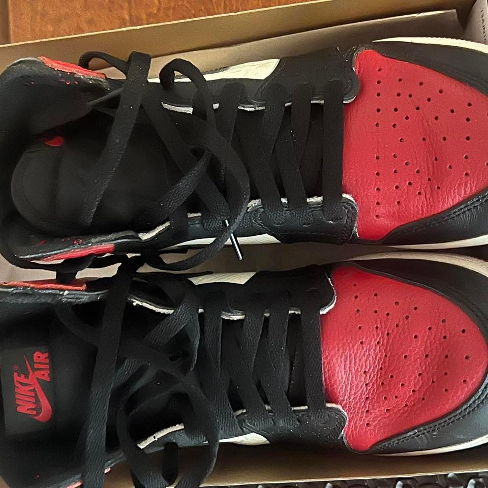 Bred Toe High Tops Used 4