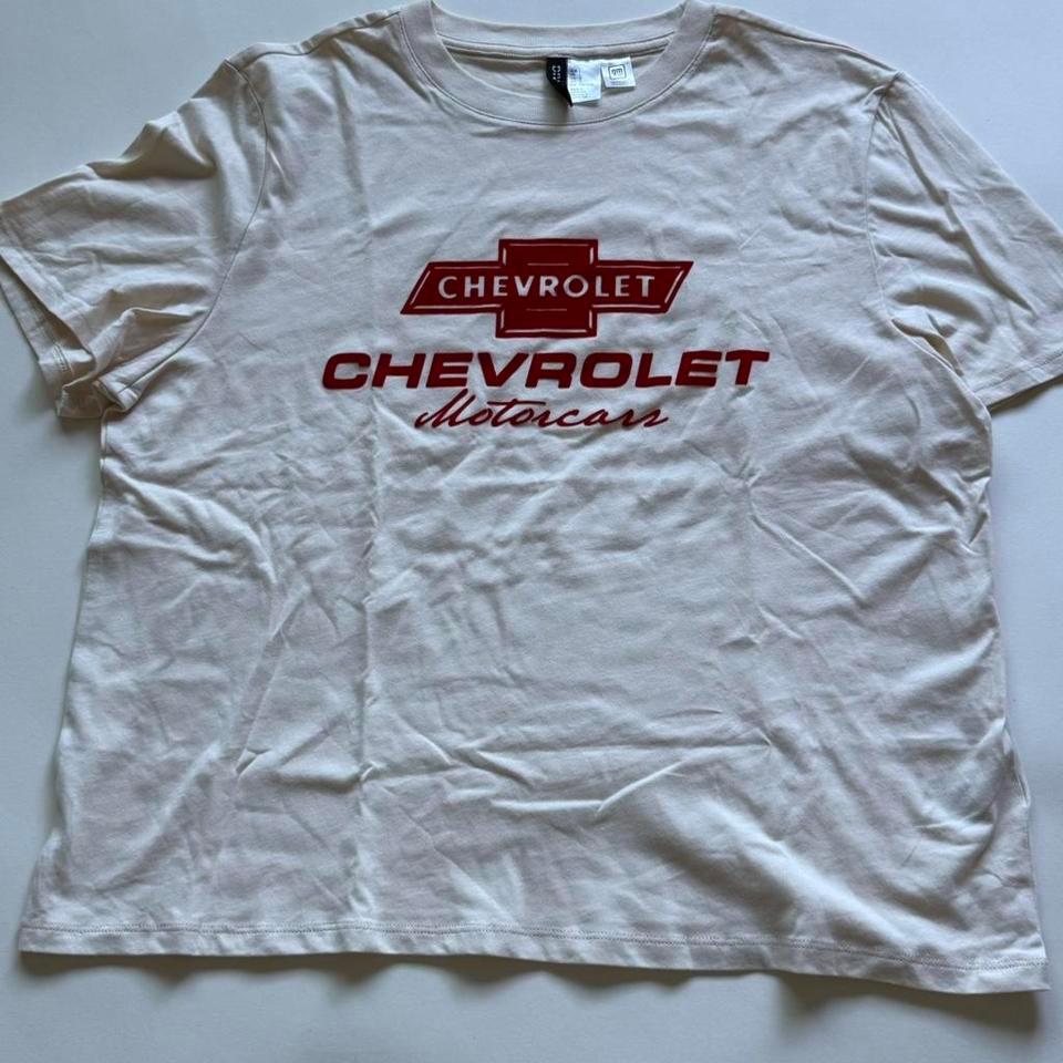 Chevrolet Motorcars White Cotton T Shirt 8c64