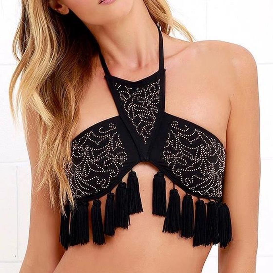 Beach Riot Quartz Black Beaded