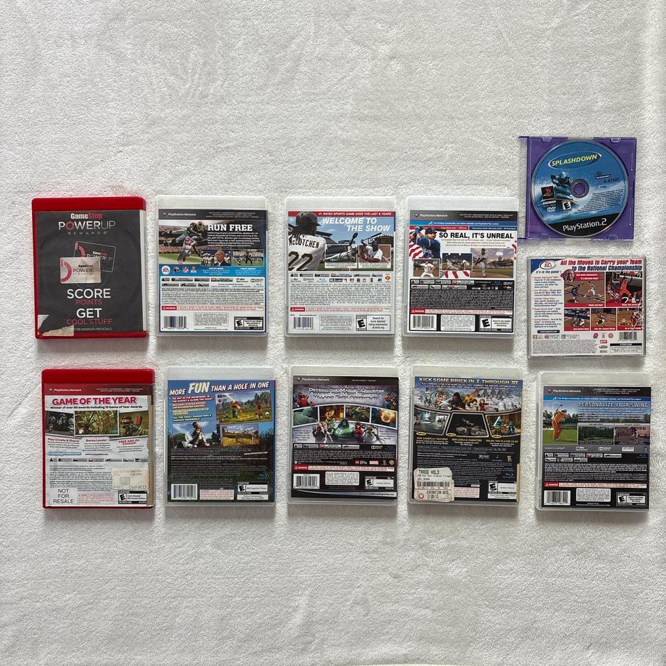 Lot Of 11 Playstation Video 2