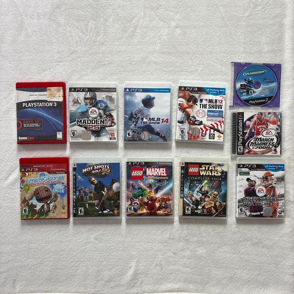 Lot Of 11 Playstation Video