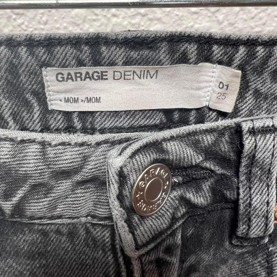 Garage Black High Waisted Mom Jeans 3724 3