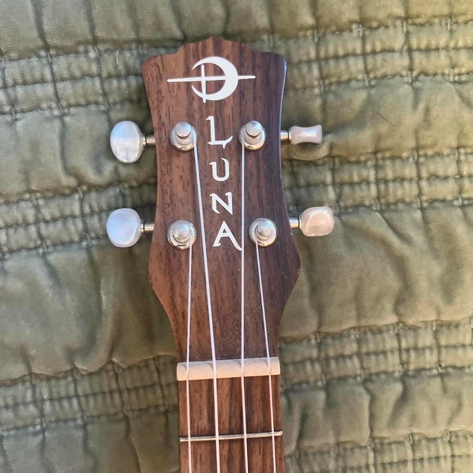 Luna Tattoo Mahogany Tenor Ukulele 5