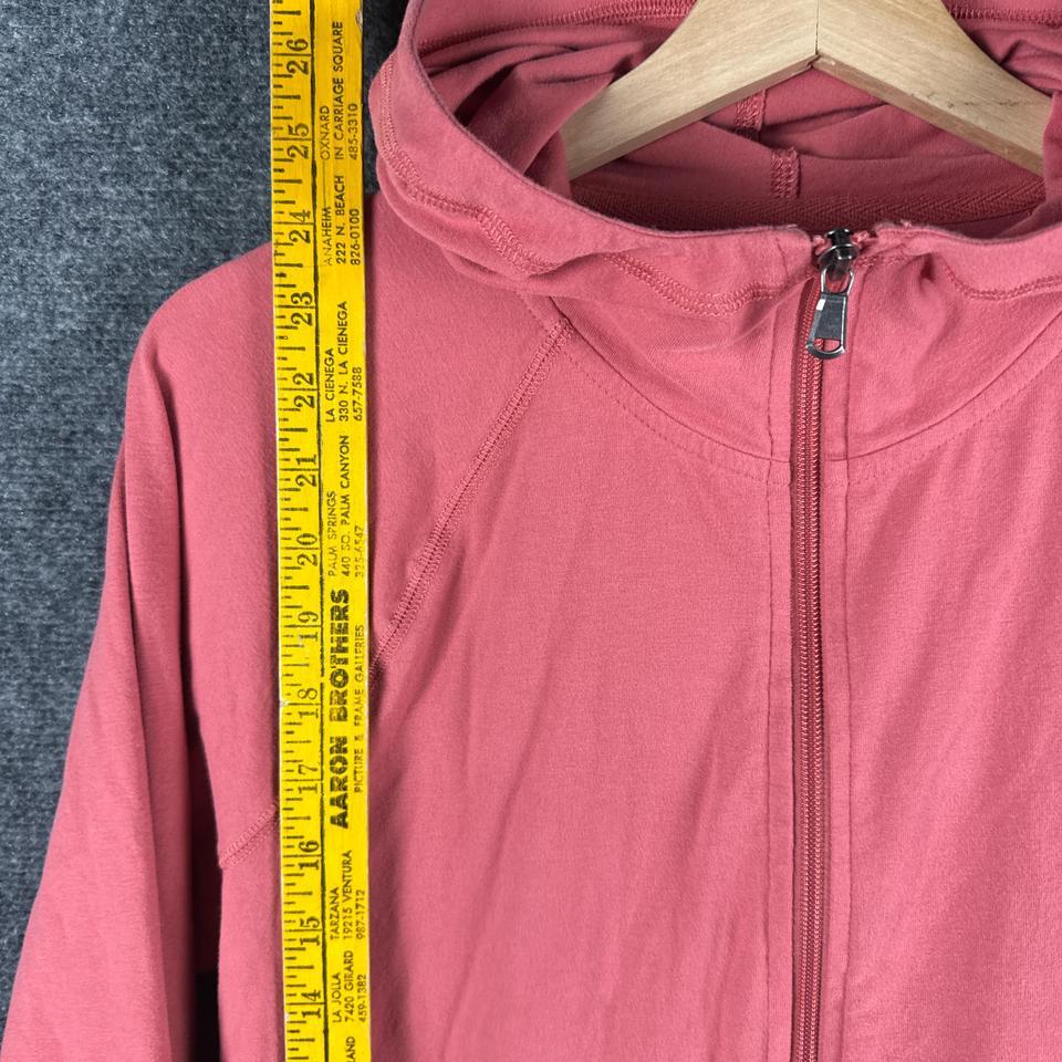 Coral Pink Zip Up Hoodie 4fb3 2