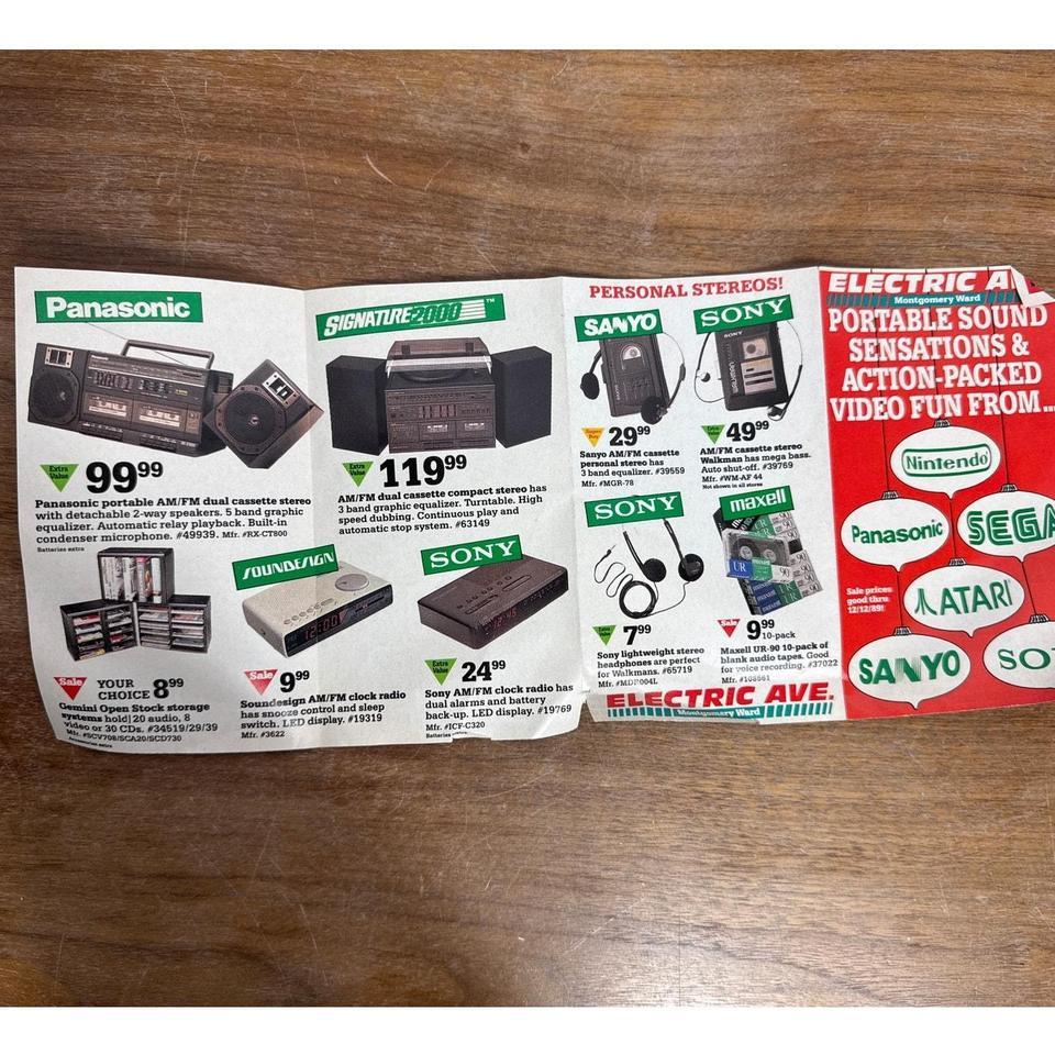 Vintage 1989 Holiday Advertisement From 2