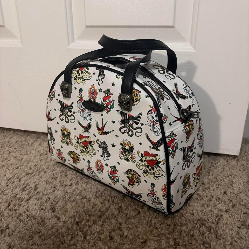 Ed Hardy White Lunch Box 7d76 3