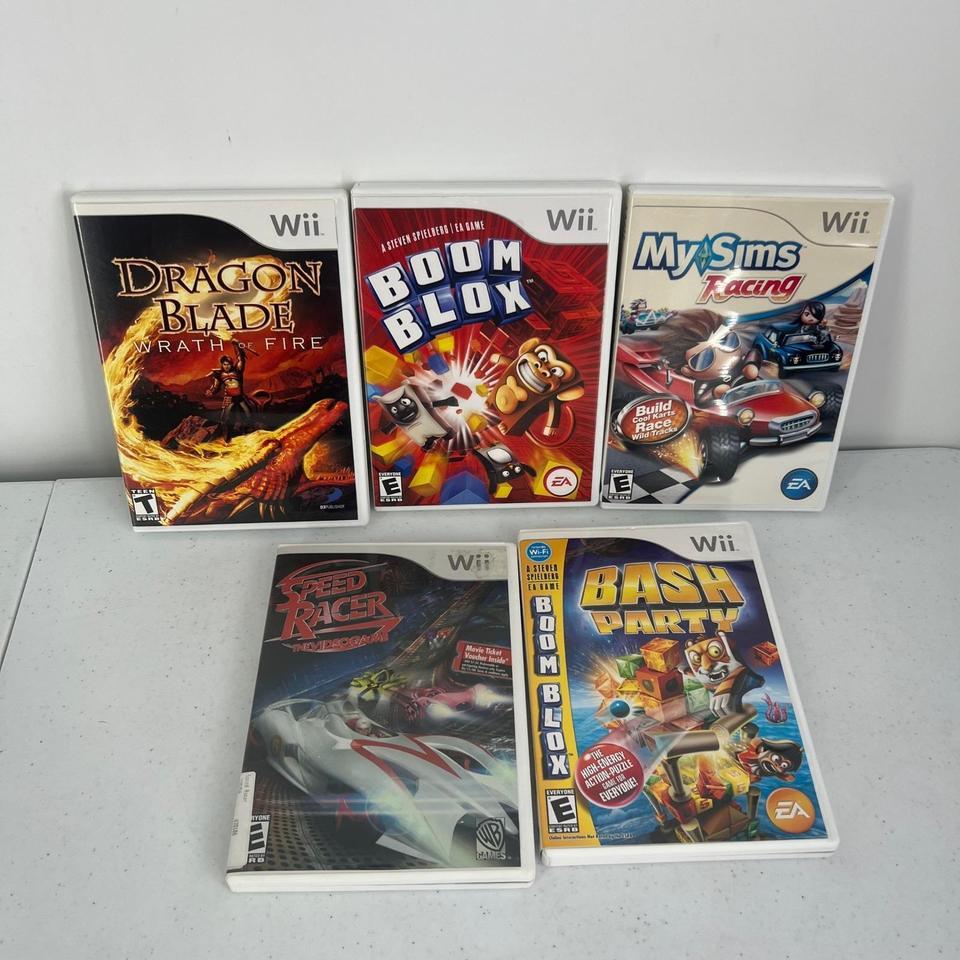 Nintendo Wii 5 Game Bundle 66ef