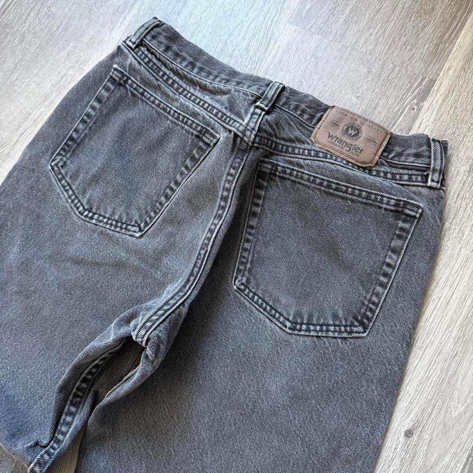 Y2k Wrangler Faded Black Jeans 7c84 2