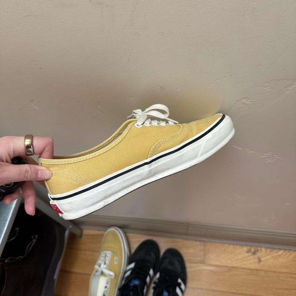 Yellow Vans Authentic Trainers Skateboarding 60c6 2