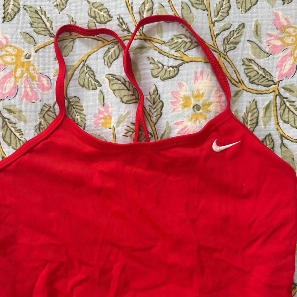 Red Nike One Piece Swimsuit Swimwear 2