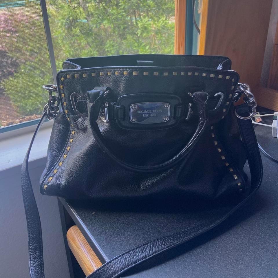 Super Cute Real Leather Studded A74a