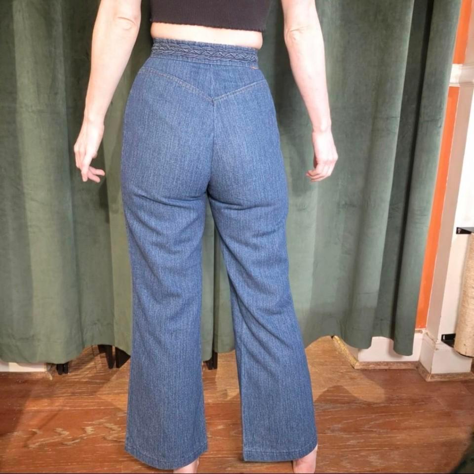 Vintage 70s High Waisted Flare Jeans 8e5f