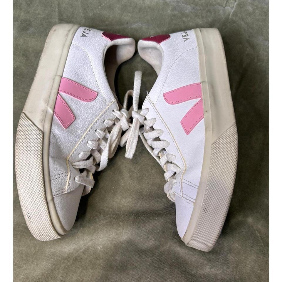 Veja Campo Leather Sneakers Pink 4f00 4