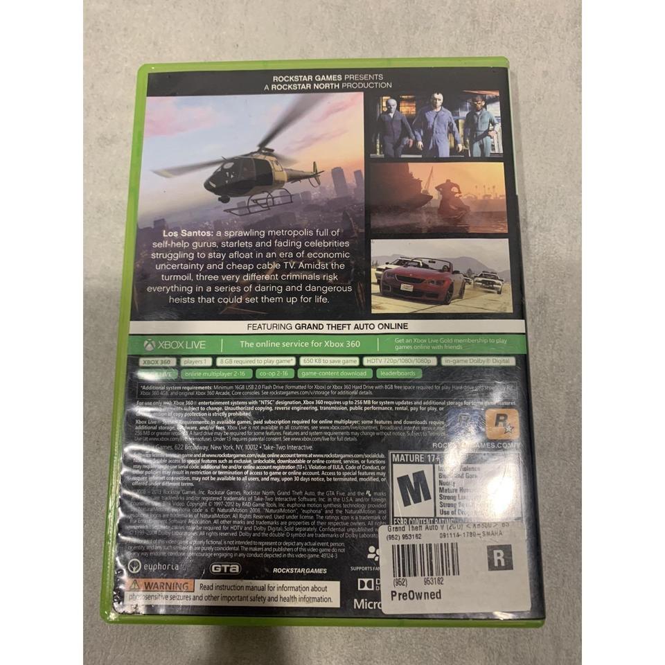 Grand Theft Auto V Microsoft B9c0 2