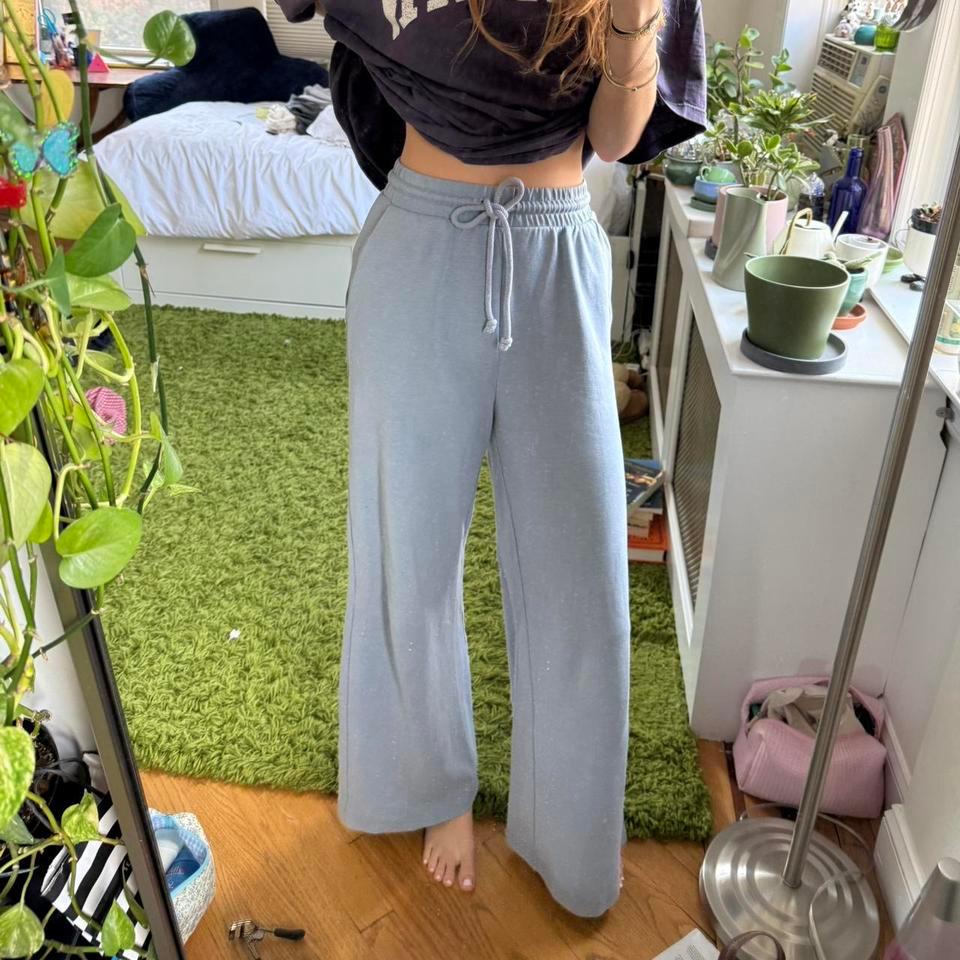Light Blue Zara Wide Leg