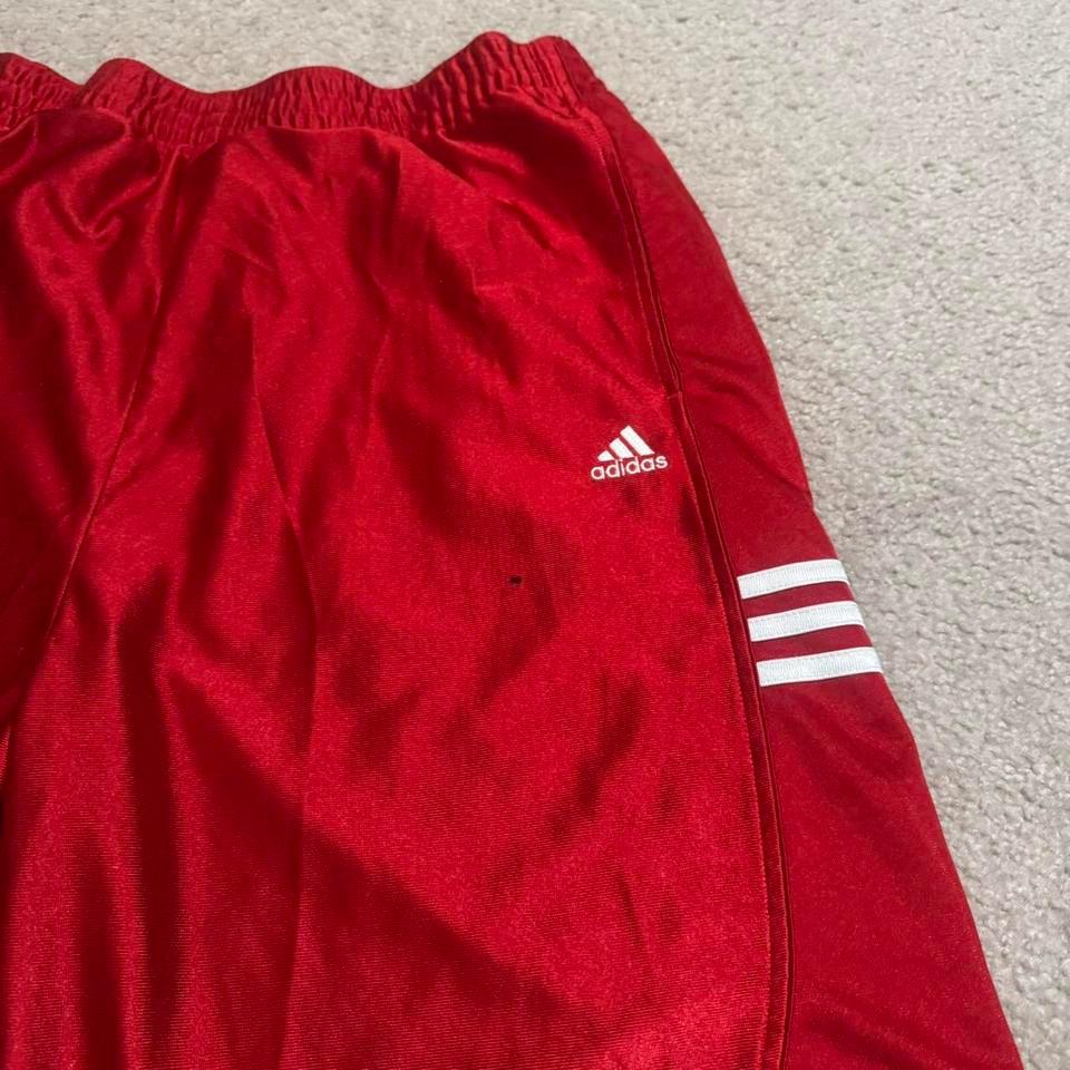 Vintage Y2k Adidas Red White 8871 4