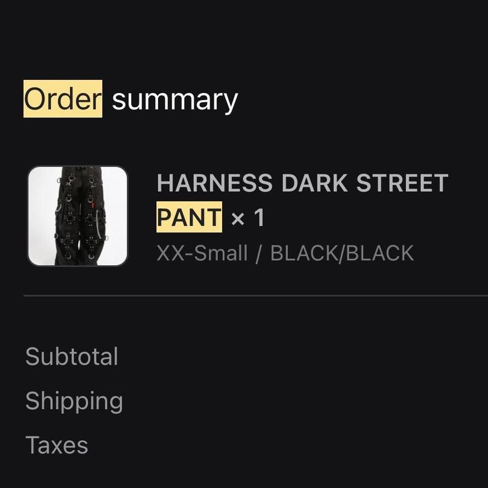Tripp Nyc Harness Darkstreet Pant 5417 3
