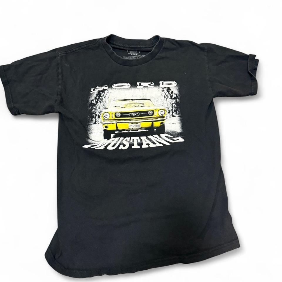 Black Vintage Ford Mustang T Shirt