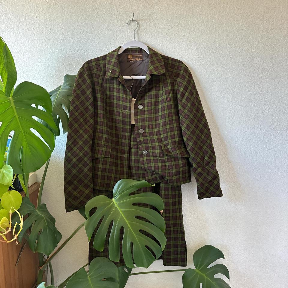 Genuine Merrill Woolens Vintage Green Ef7f